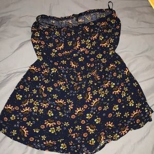 Flowered Romper